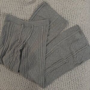 Edikted Cable Knit Pants